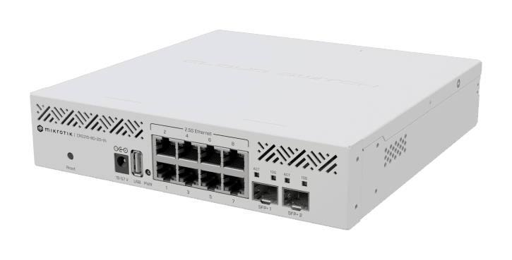 MikroTik MikroTik CRS310-8G+2S+IN Router Switch with 8 x 2.5Gbps and 2 x SFP+ Ports CRS310-8G+2S+IN