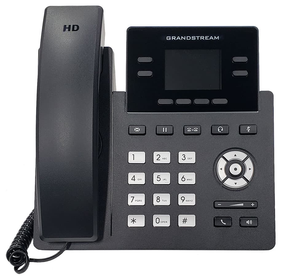 Grandstream Networks Grandstream GRP2612 4 Lines 2 SIP and 2.4 inch Colour Screen GRP2612