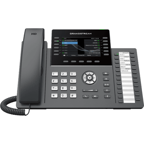 Grandstream Networks Grandstream GRP2636 6+6 lines, Gigabit, WF/BT, Colour Screen, 24 paper based BLF keys GRP2636