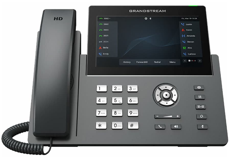 Grandstream Networks Grandstream GRP2670 12-Line Professional Carrier-Grade IP Phone with Built in Wi-Fi and PoE support GRP2670