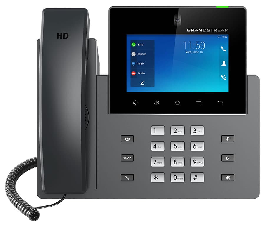 Grandstream Networks Grandstream GXV3450 5 inch Smart Touchscreen Android Video Phone  with Wi-Fi Connectivity GXV3450