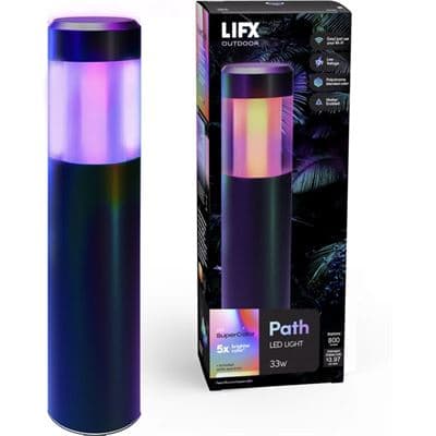 LIFX LIFX SuperColor Smart Outdoor LED Path Light LFXLVPATHRNDAU