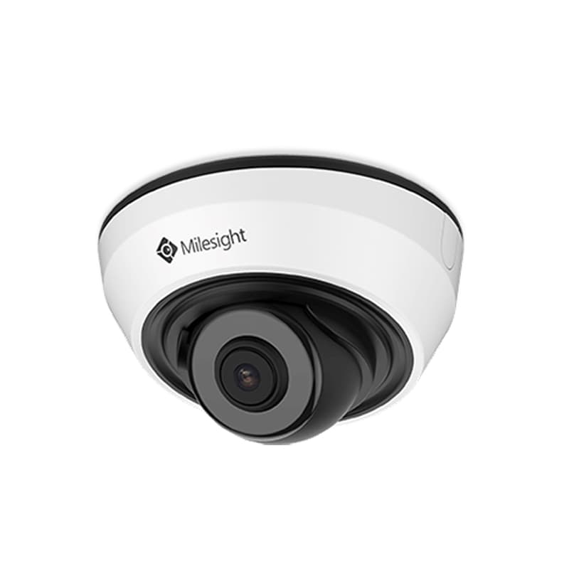 Milesight Milesight 5MP NDAA Indoor AI IR Mini Dome Network Camera White MS-C5383-PD