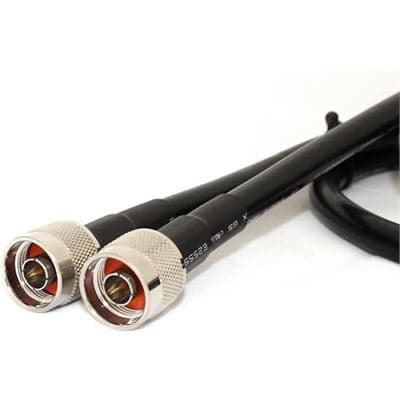 Go Wireless NZ N-Male to N-Male 500CM LLC400 50 Ohm Coax Pigtail P-50