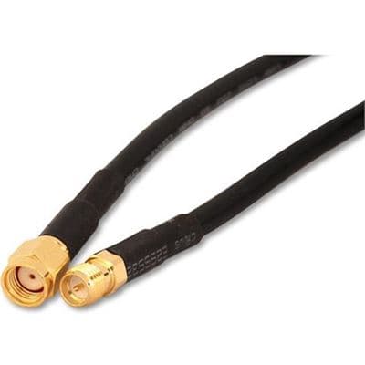 Go Wireless NZ RP-SMA Male to RP-SMA Female 300cm 50 Ohm Coax Pigtail P-63