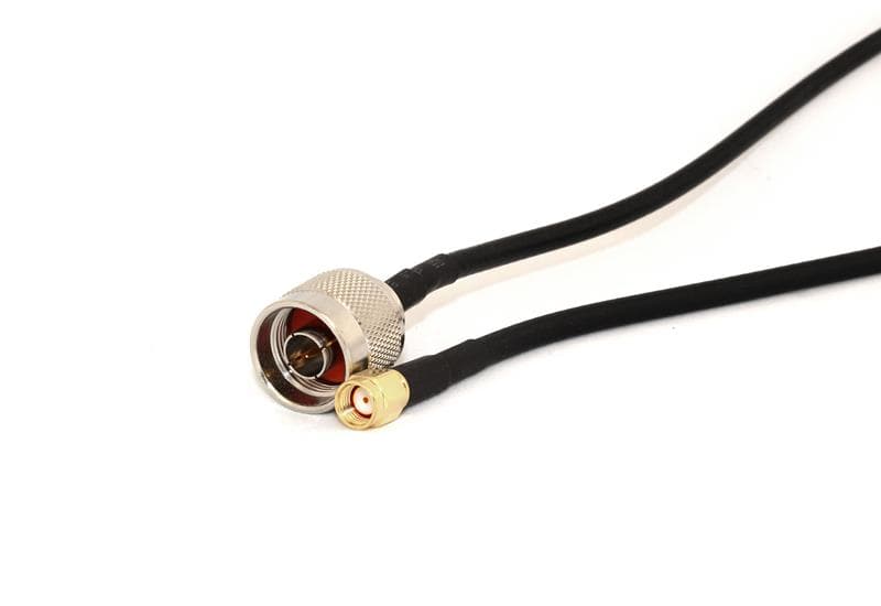 Go Wireless NZ N-Type Male to RP-SMA Male 30cm 50 Ohm Coax Cable P-69