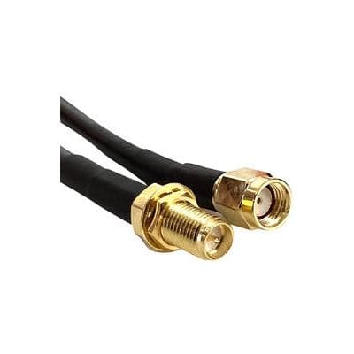 Go Wireless NZ N-Female Bulkhead to TNC-Male 30cm LLC200 Coax Pigtail P-85