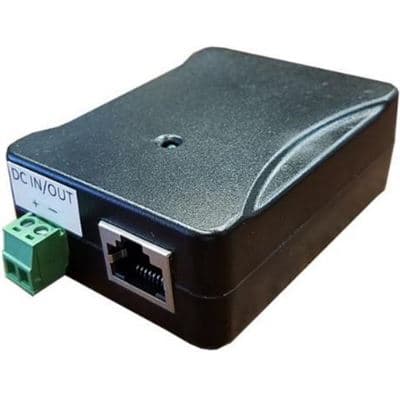 Tycon Systems Tycon Power Systems POE-INJ-1000-WT Gigabit 8 Wire PoE Injector/Splitter airFiber POE-INJ-1000-WT