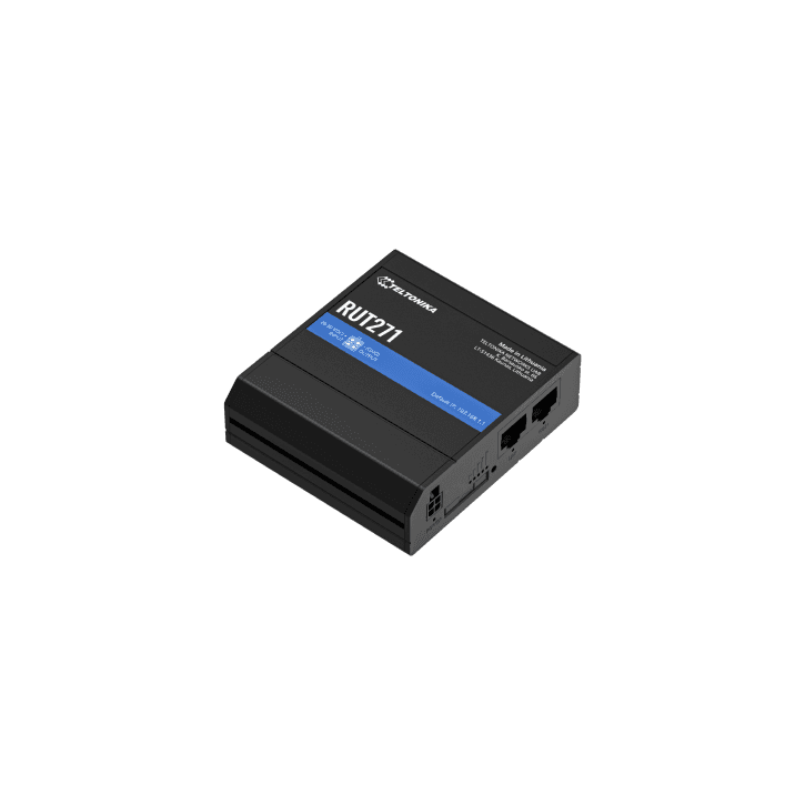Teltonika Teltonika RUT271 Industrial 5G RedCap Cellular Wi-Fi Router RUT271