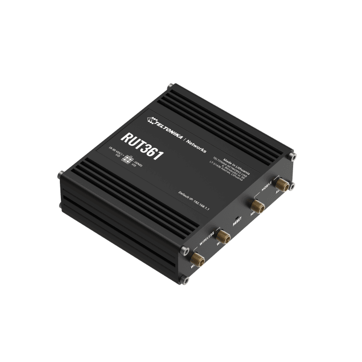 Teltonika Teltonika RUT361 4G/LTE Cellular CAT 6 WiFi Router with Digital I/O RUT361