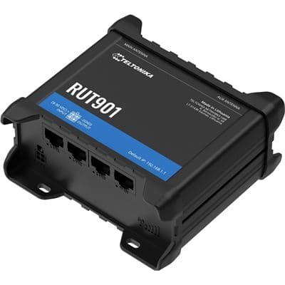 Teltonika Teltonika RUT901 Dual SIM 4G/LTE Cat 4 Wi-Fi Router with IO and Ethernet RUT901