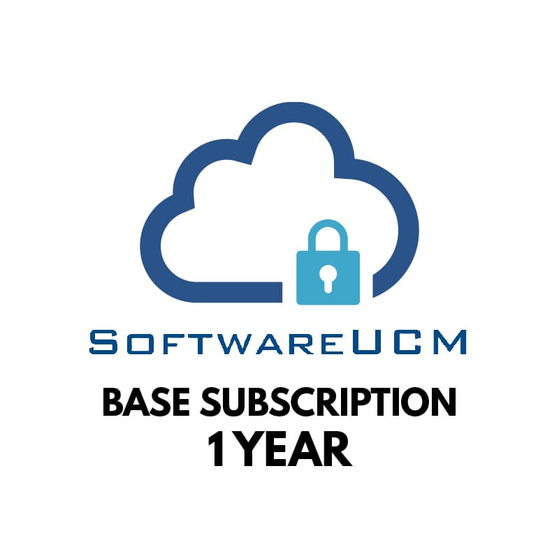 Grandstream Networks Grandstream SoftwareUCM Base Subscription Plan 1 Year SoftwareUCM