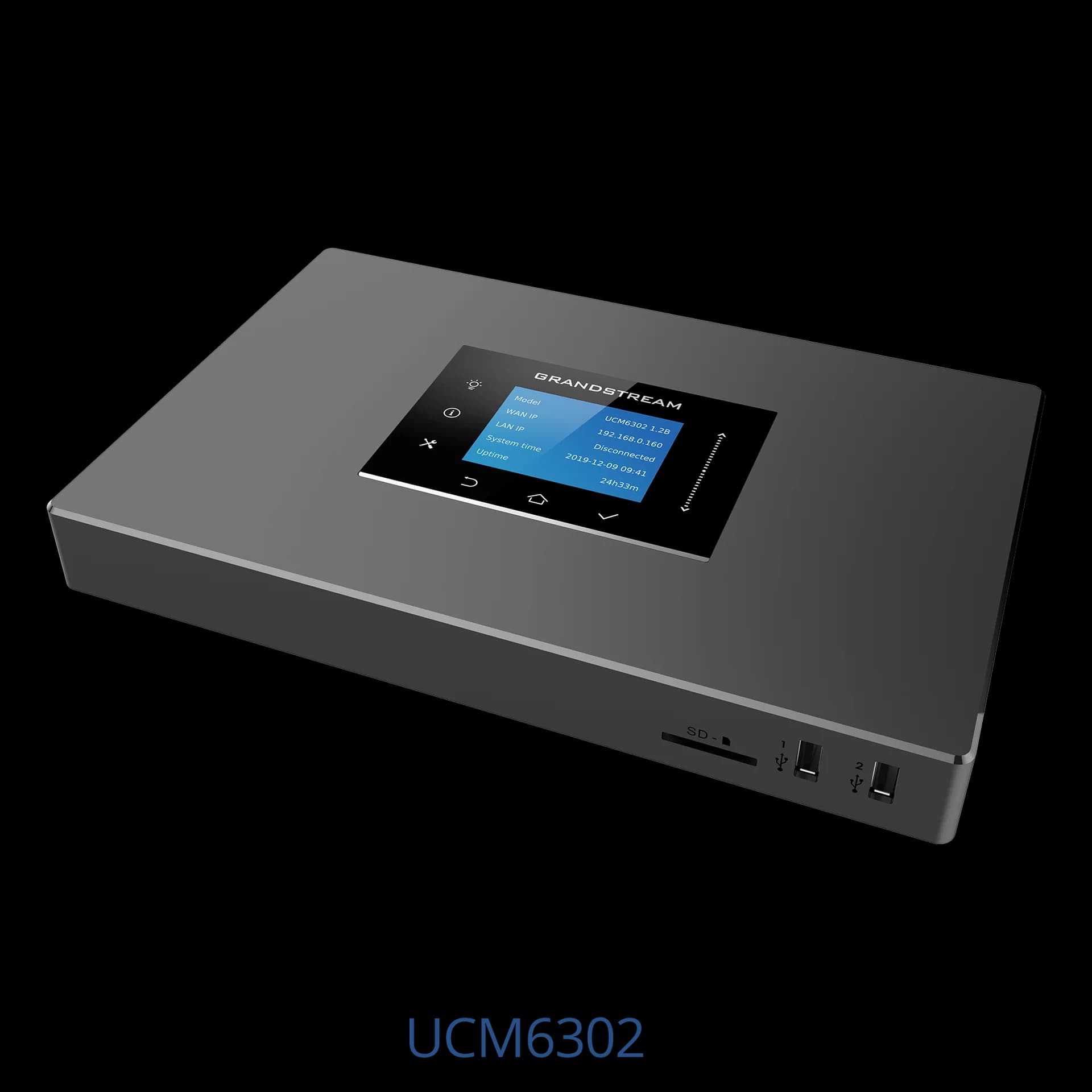 Grandstream Networks Grandstream UCM6302 IPPBX 2 FXO 2 FXS 1000 Users 200 Concurrent Calls UCM6302