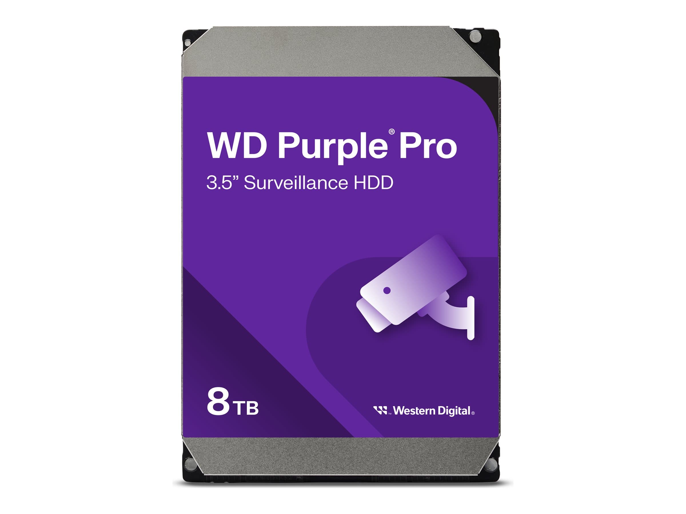 Go Wireless NZ Western Digital Purple 8TB 3.5' Surveillance HDD WD8002PURP