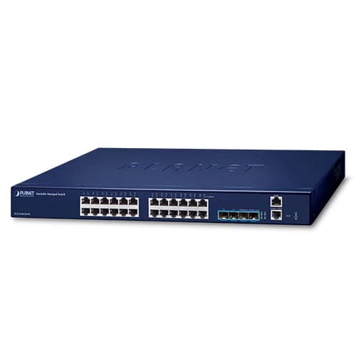Planet Planet SGS-5240-24T4X Layer 2+ 24-Port 10/100/1000T + 4-Port 10G SFP+ Stackable Managed Switch NS041