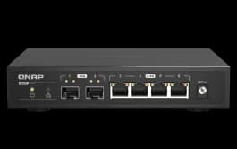 QNAP QNAP QSW-2104-2S, 2 ports 10GbE SFP+, 5 ports 2.5GbE RJ45, unmanaged switch QSW-2104-2S
