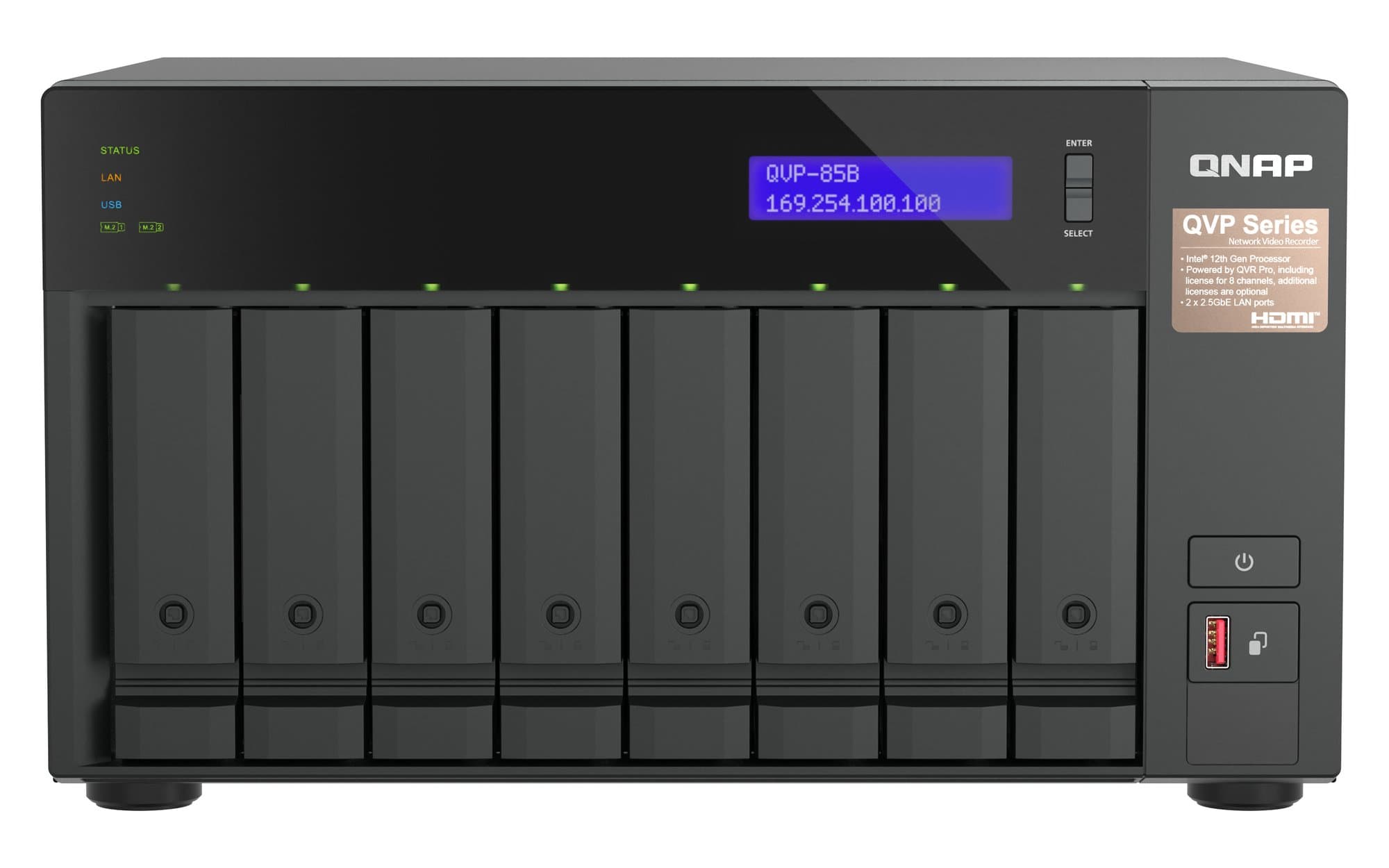 QNAP QNAP QVP-85B Appliance 8ch 
embedded SS556