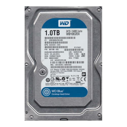 WD WD Blue 3.5" PC HDD 1TB WD10EZEX