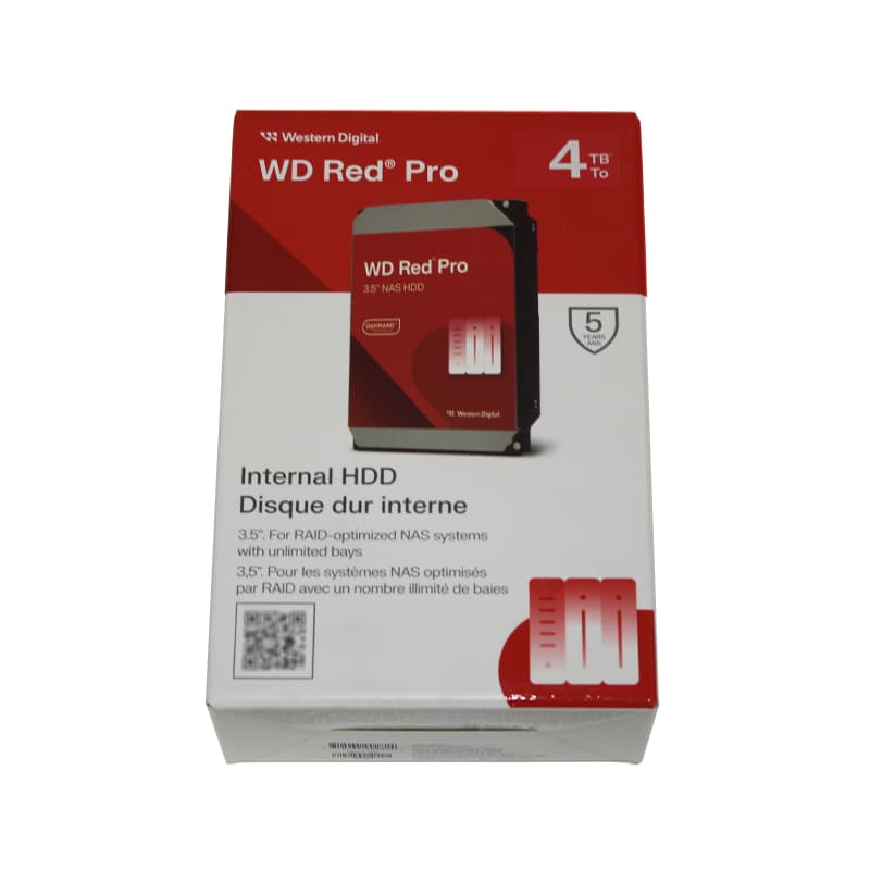 WD WD Red Pro 3.5" NAS HDD 4TB WD4005FFBX