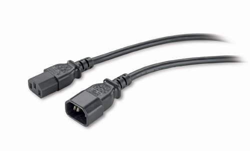 APC APC Power Cord Kit (5 ea). C13 to C14. 0.6m 1000319