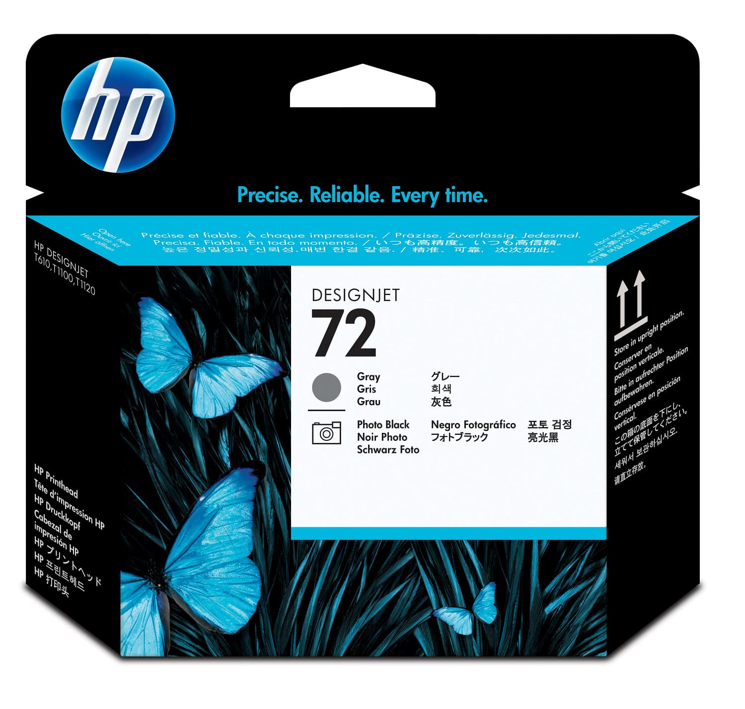 HP HP 72 Grey / Photo Black Printhead. 1004027