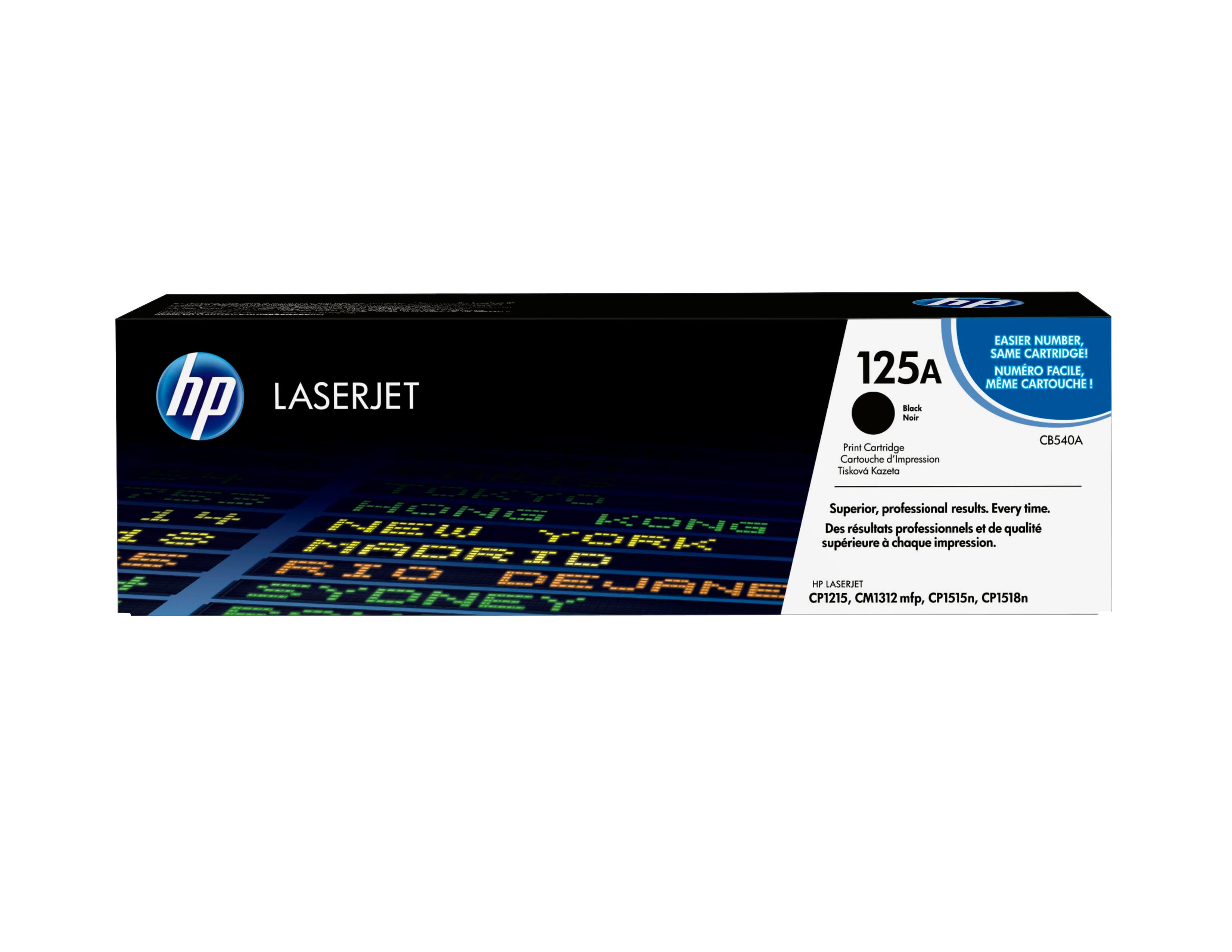 HP HP 125A BLACK LJ TONER CART CB540A. 1004563