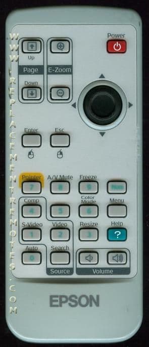 EPSON EPSON Spare Remote for EMP-S3 PROJ 1004678