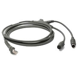 ZEBRA ZEBRA CABLE SCAN UNI KB WEDGE 7FT 1015637