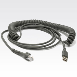 ZEBRA ZEBRA CABLE SCAN UNI USB 9 COIL 1015651