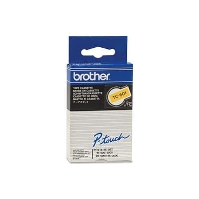 BROTHER BROTHER 12MM BLK ON YLLW TAPE 1050836
