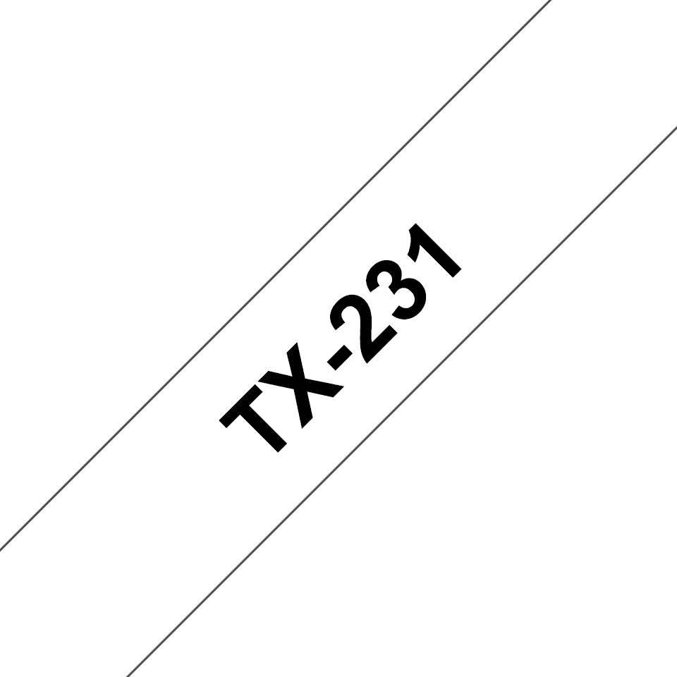 BROTHER BROTHER 12MM BLK ON WHT TX TAPE 1056772