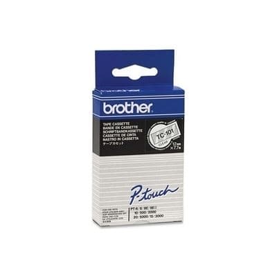 BROTHER BROTHER 12MM BLK on Clear Tape 1057717