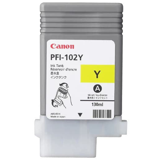 CANON CANON PFI-102Y YLLW INK TANK FOR ipf500 ipf510 1080996