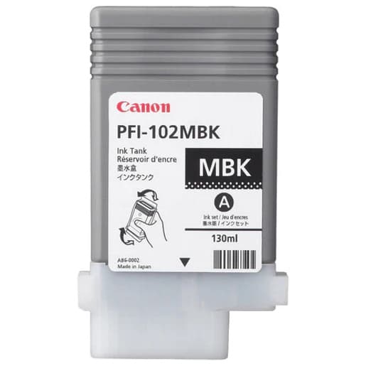 CANON CANON PFI-102MBK Matt BLK BLK Ink Tank 130ml 1081057