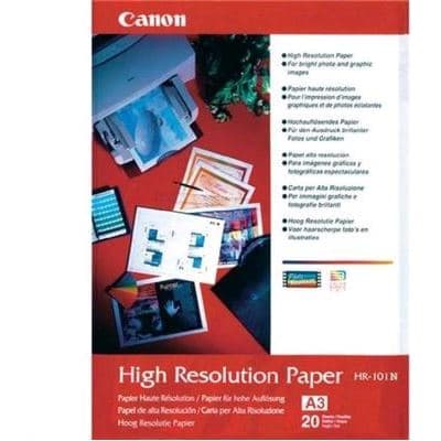 CANON CANON HR101A3II HIGH RESOLUTION PAPER A3 20PK 1085489
