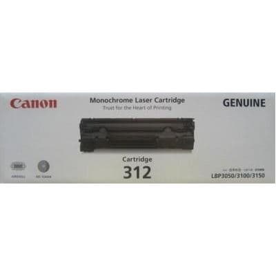 CANON CANON CART312 BLACK TONER CART FOR LBP3100B 1087005