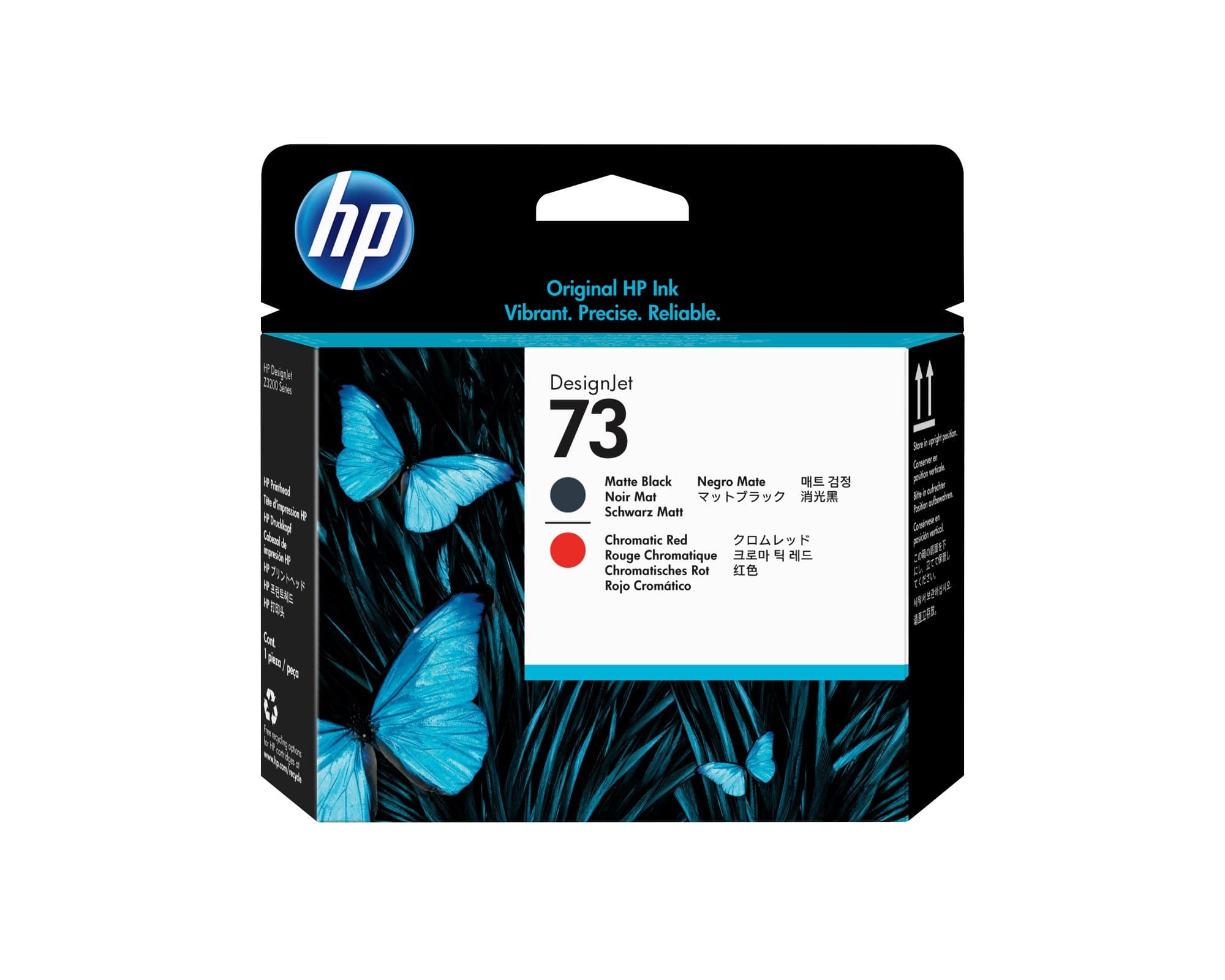 HP HP 73 MATTE BL CHROMATIC RED PRINTHEAD 1189758
