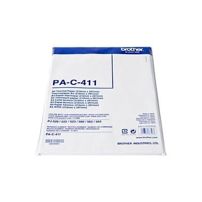 BROTHER BROTHER PA-C-411 ThermoPaper 100 Bl. A4 f/ PJ-6x 1222697