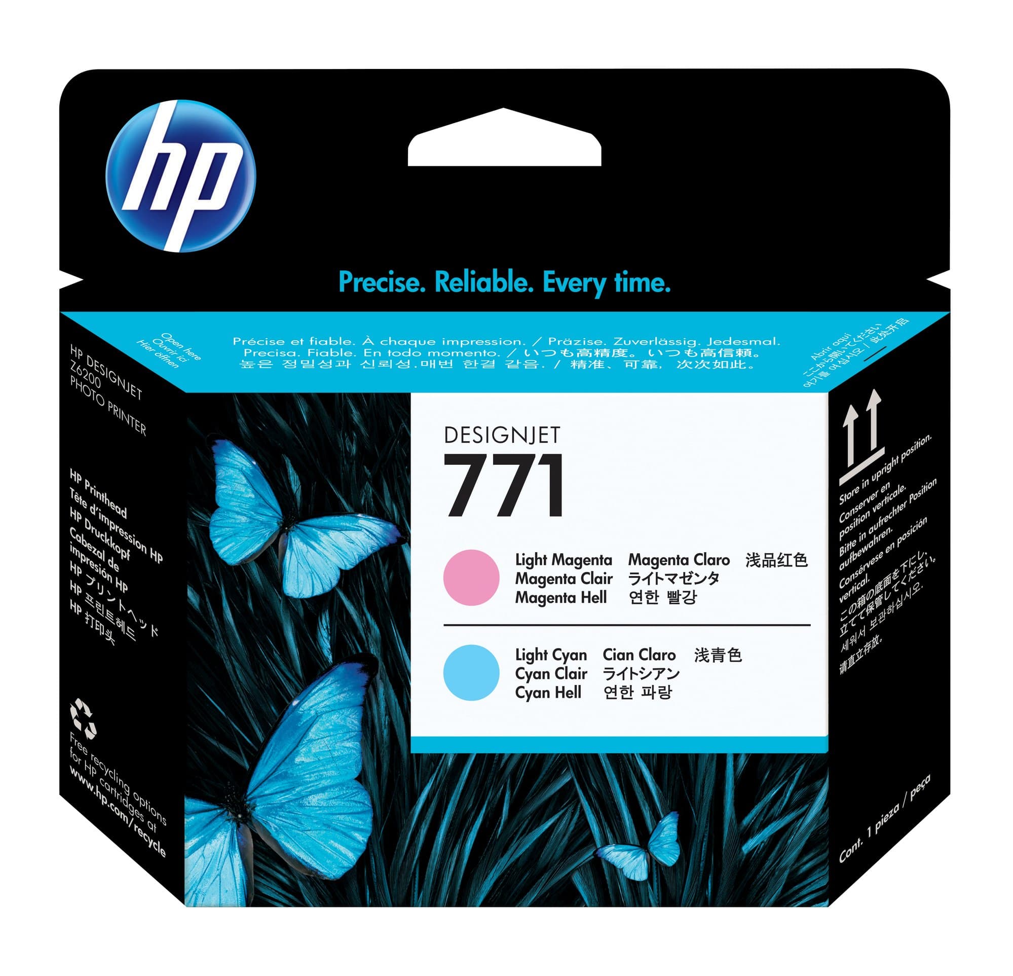 HP HP 771 Lt Magenta/Lt Cyan Printhead 1441144