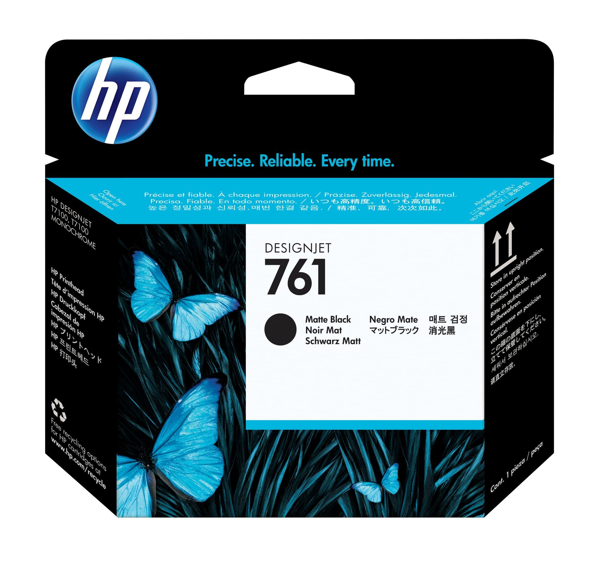 HP HP 761 Matte Black Inkjet Printhead 1441737