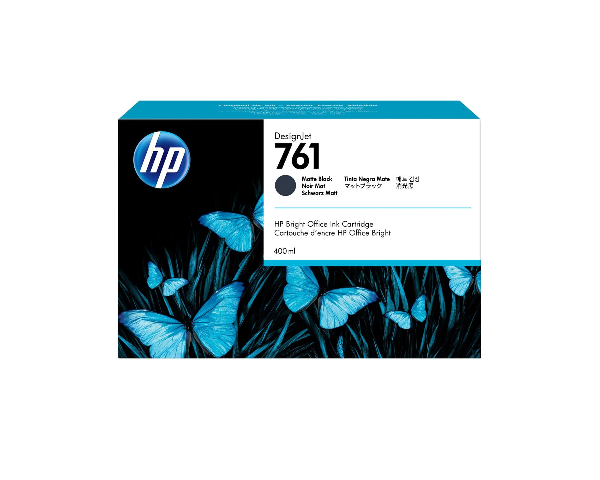 HP HP INK CARTRIDGE NO 761 400ML MATTE BLACK D 1442117