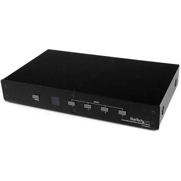 StarTech.com StarTech.com 4 Port VGA Video Audio Switch with RS232 1599098