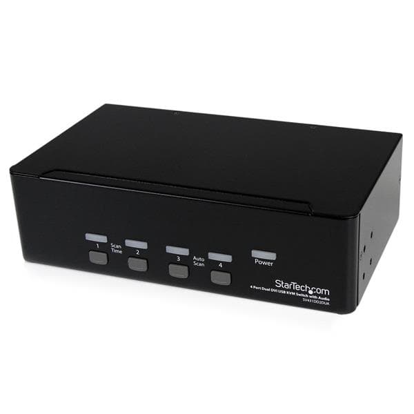 StarTech.com StarTech.com 4 Port Dual DVI USB KVM Switch 1605885