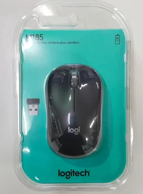 LOGITECH LOGITECH M185 WIRELESS MOUSE - GREY 1685685