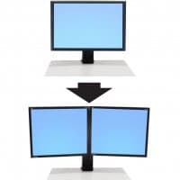 ERGOTRON ERGOTRON WorkFit-C Single HD to Dual conv kit. 1788890