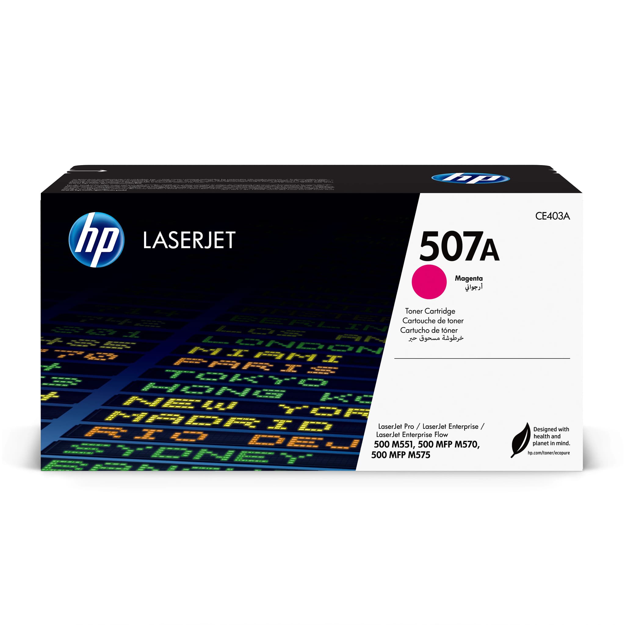 HP HP 507A MAGENTA LJ TONER CART CE403A 1798227
