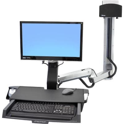 ERGOTRON ERGOTRON SV SIT STAND COMBO ARM EXTENDER POLISHE 1810446