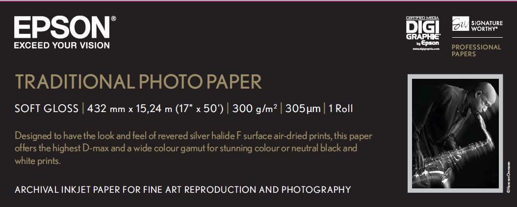 EPSON EPSON PHOTO PAPER TRADITIONAL 2318408