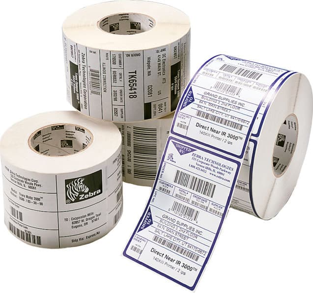 ZEBRA ZEBRA LABEL. PAPER. 102X102MM THERMAL TRANSFE 2348752