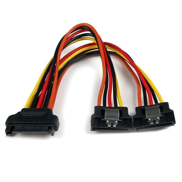 StarTech.com StarTech.com 6in Latching SATA Power Y Splitter Cable 2372313
